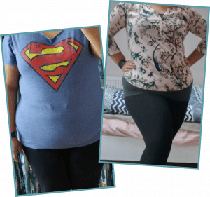 A client of P-Perre fitness, Aisha body trasnformation, losing over 20kg of weight and body fat.