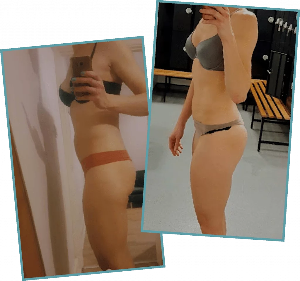 personal training hayes transformation london client