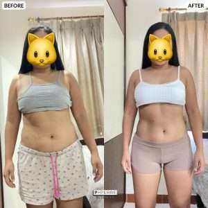 A client of P-Perre fitness coaching,body trasnformation, losing 5-15kg.