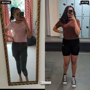 A client of P-Perre fitness coaching,body trasnformation, losing 5-15kg.